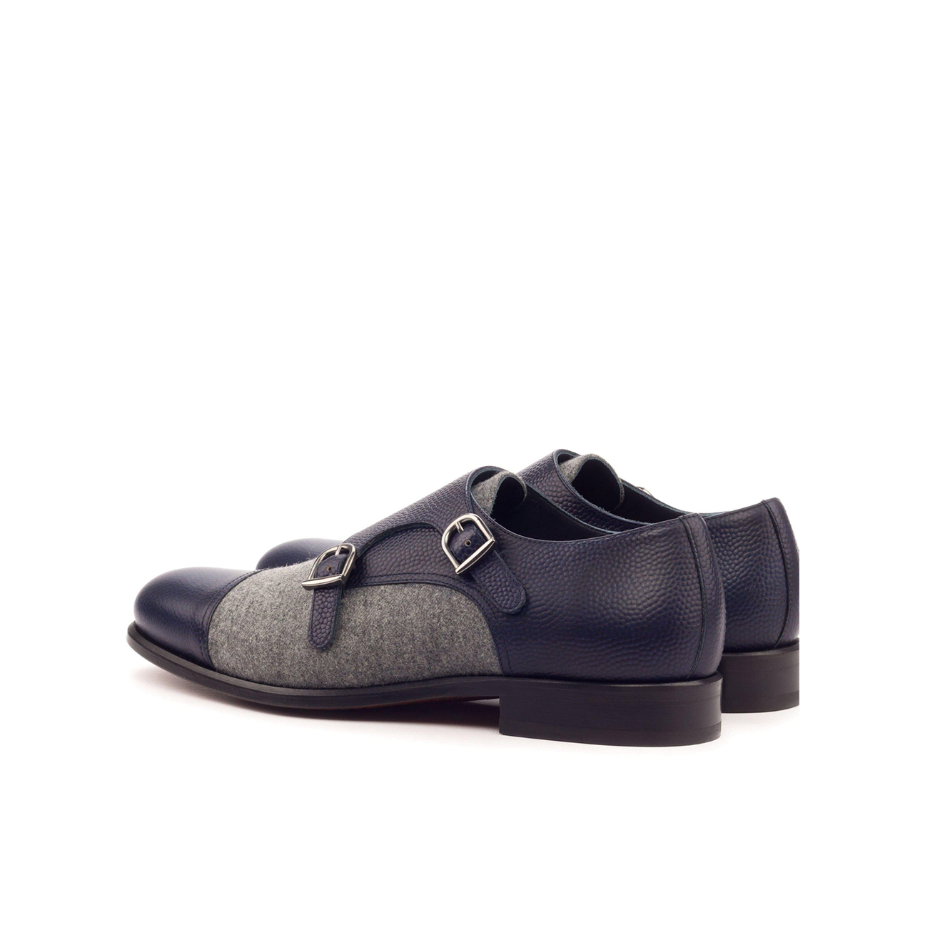 Sleek Soles Double Monk Shoe