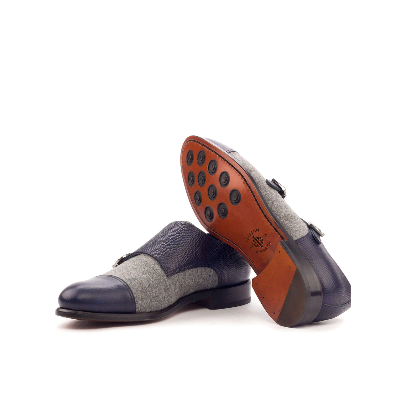 Sleek Soles Double Monk Shoe