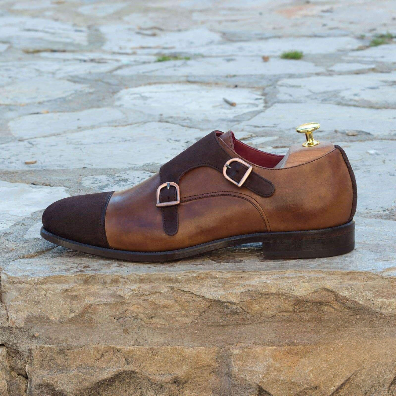 Posh Patter Double Monk Shoe