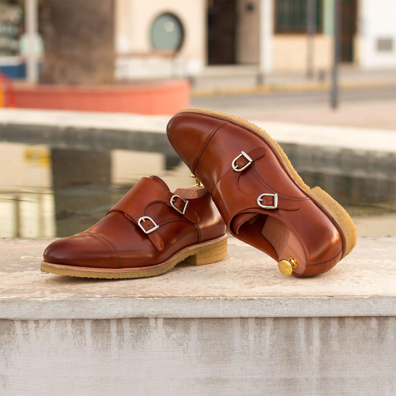 Sophisticated Siblings Double Monk Shoe