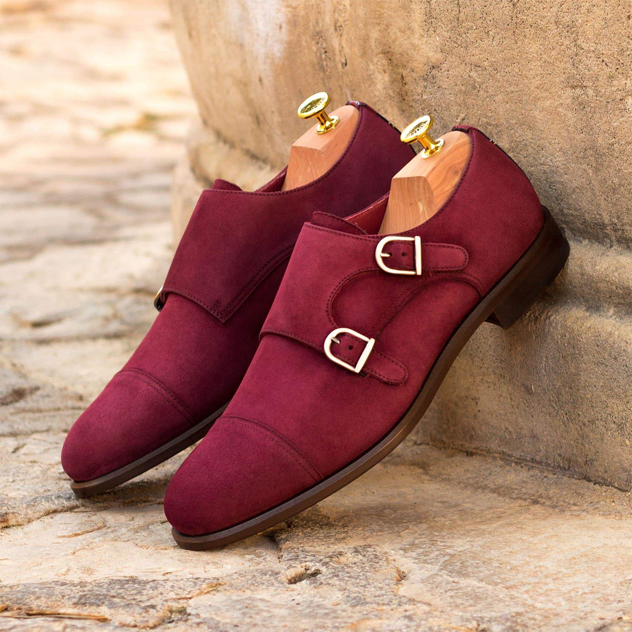 Iconic Impression Double Monk Shoe
