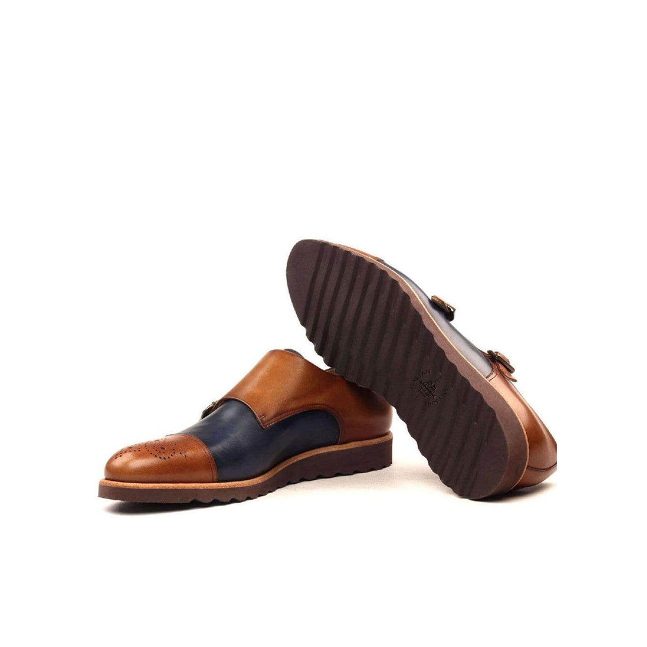 Stately Steppers Double Monk Shoe