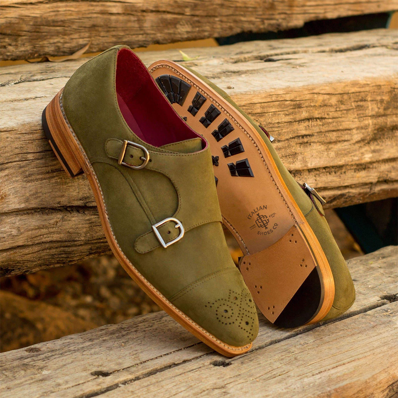 Svelte Sartorials Double Monk Shoe