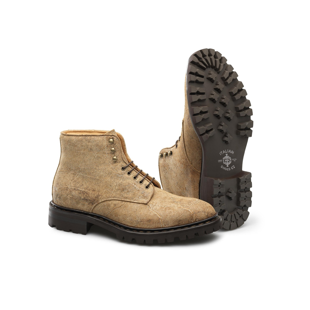 Herman Gonzales Lace Up Boots