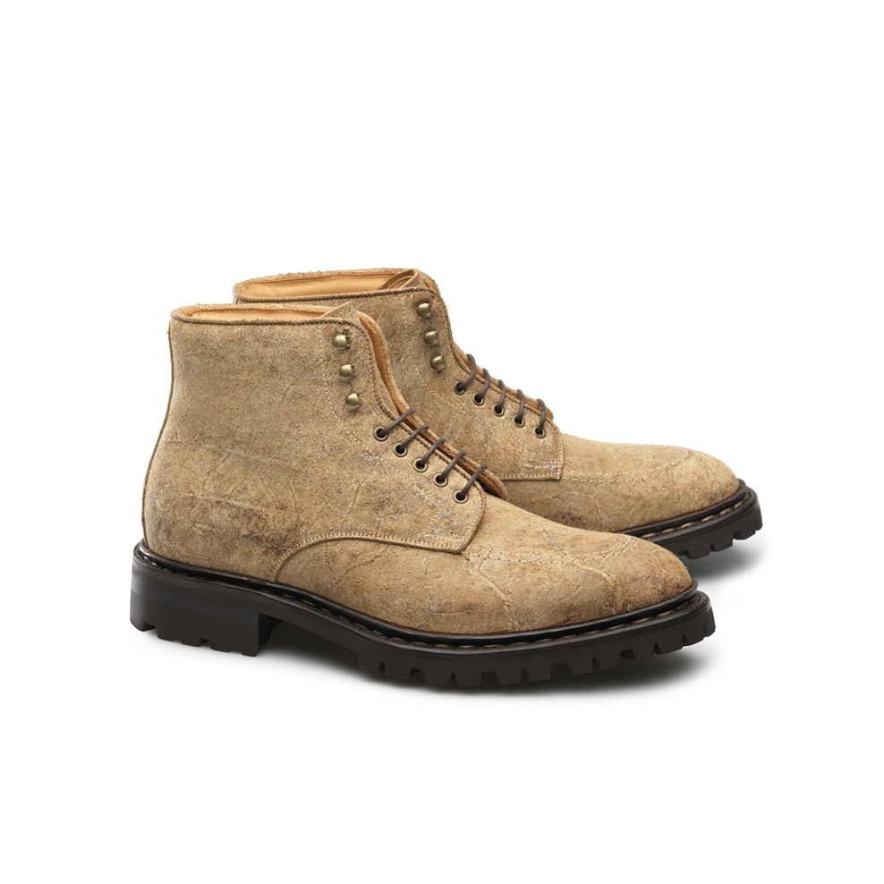Herman Gonzales Lace Up Boots