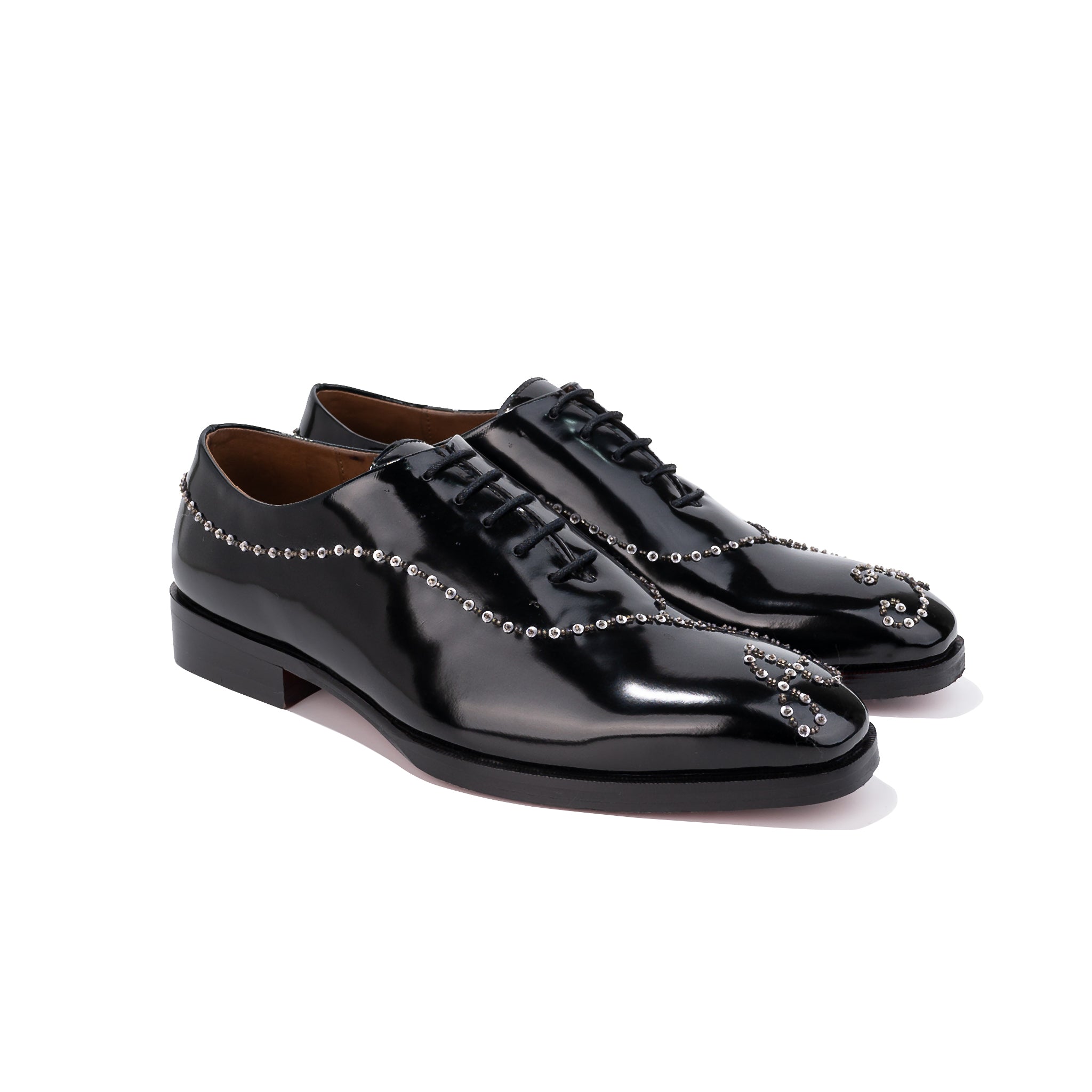Men Luxury Leather Lace Up Oxford Shoes