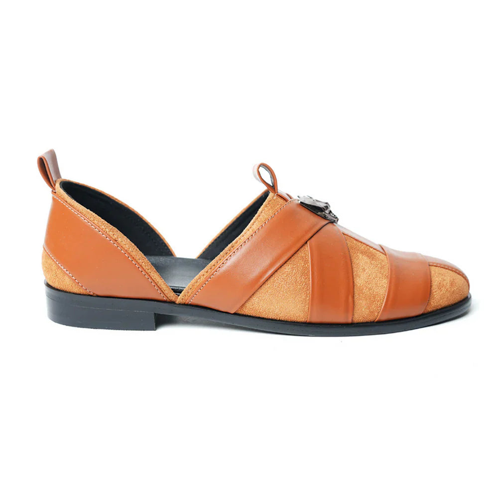 Criss Cross Slip-On Sandal -