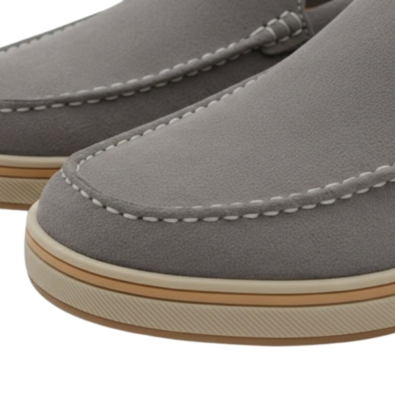 Italian Suede Casual Slip On Loafers