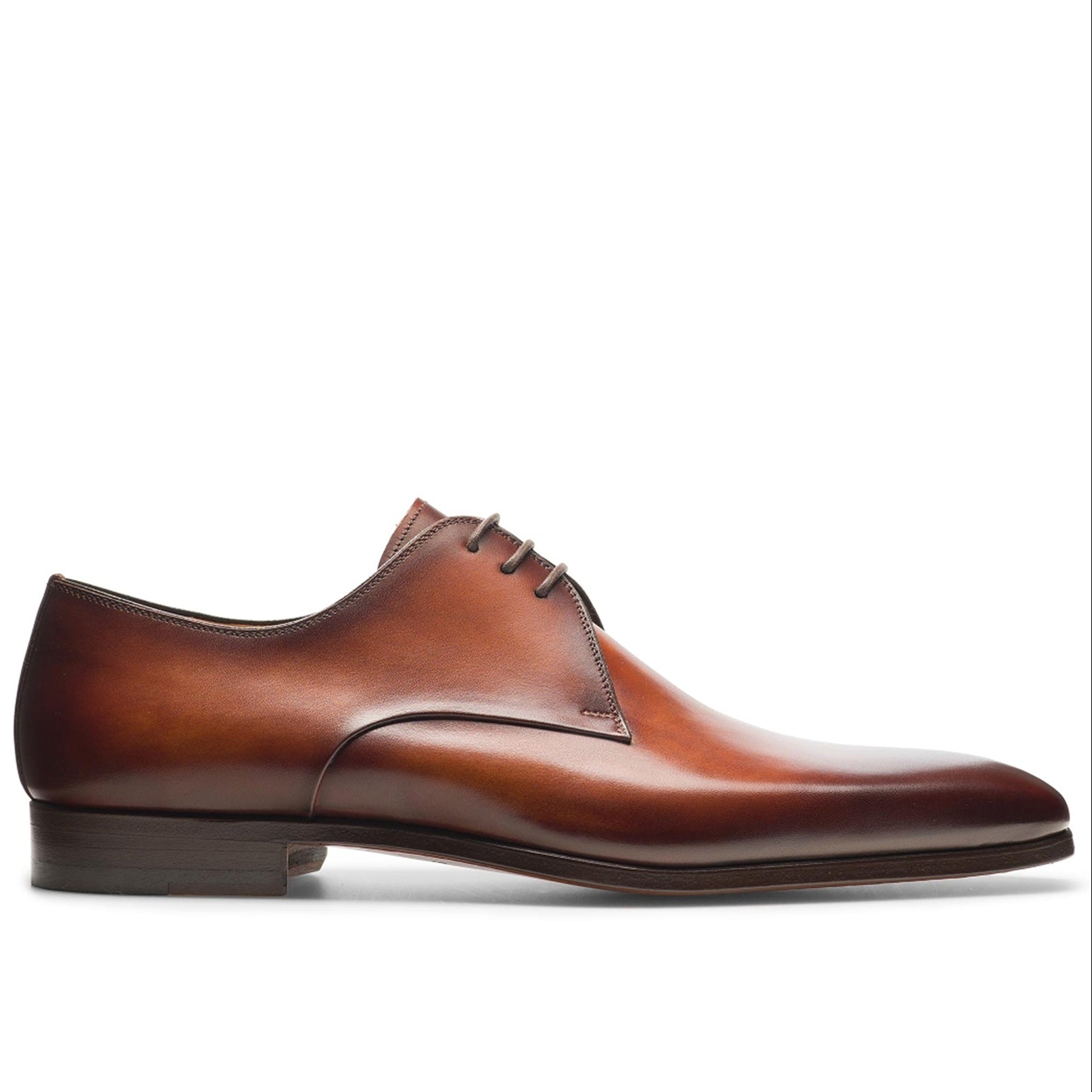 Jacoby Brown Plain Toe Derby Shoes
