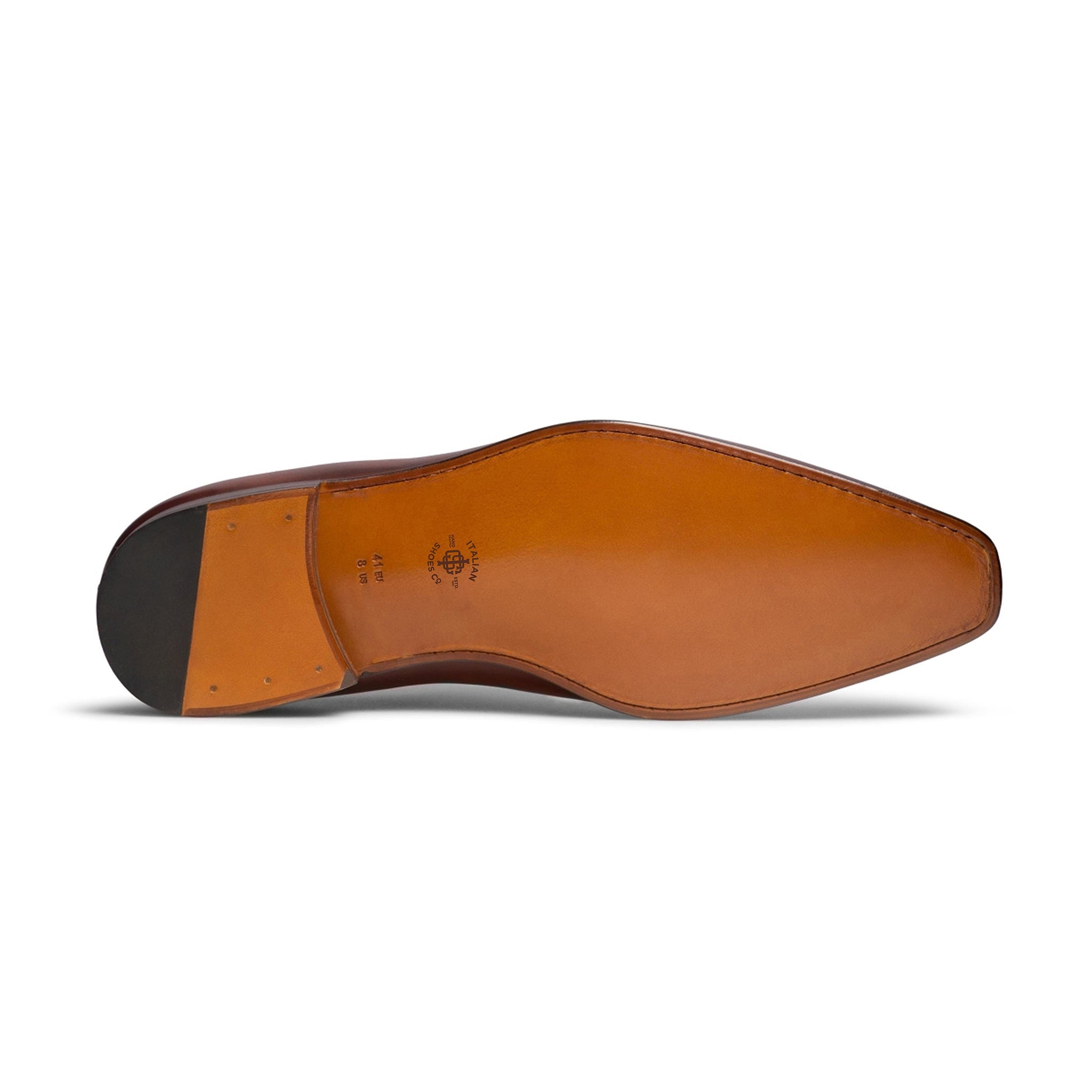 Jacoby Brown Plain Toe Derby Shoes