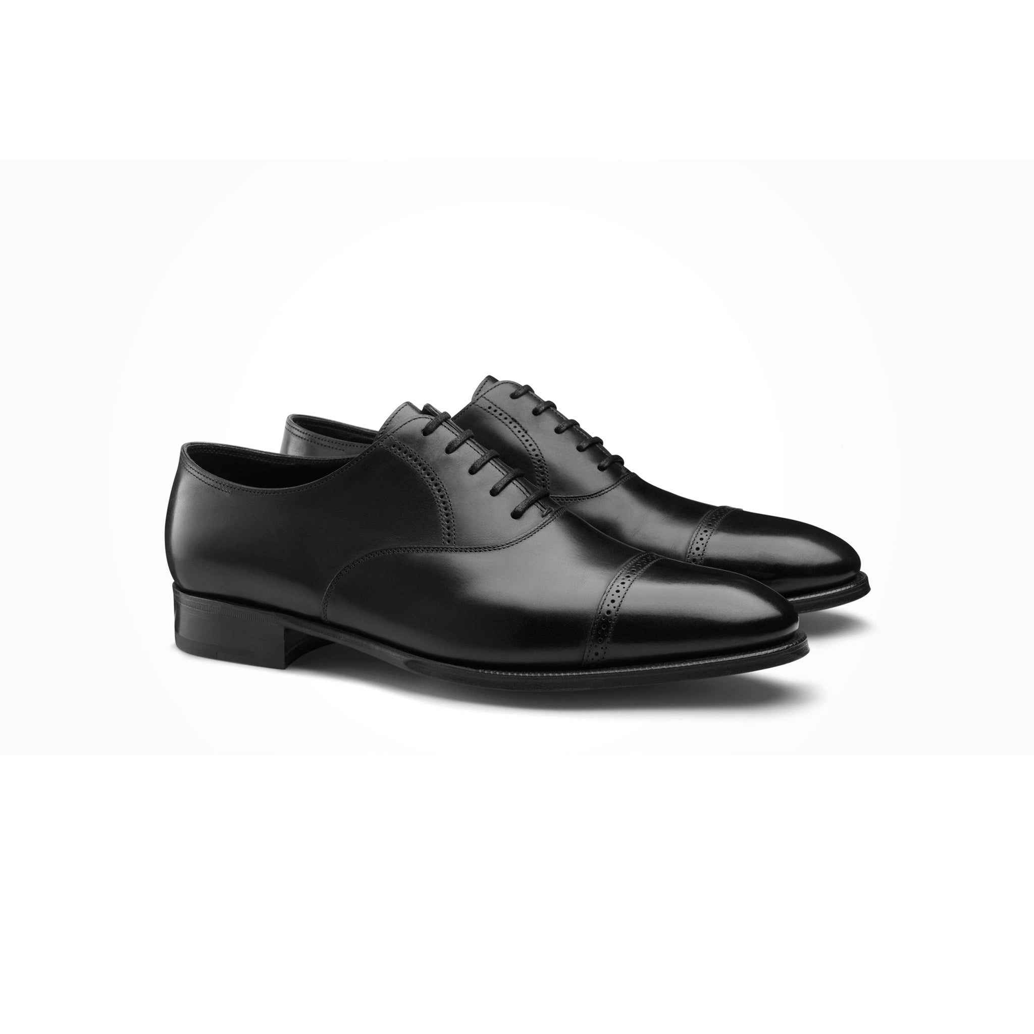 Men s Black Carmel Oxford Shoes