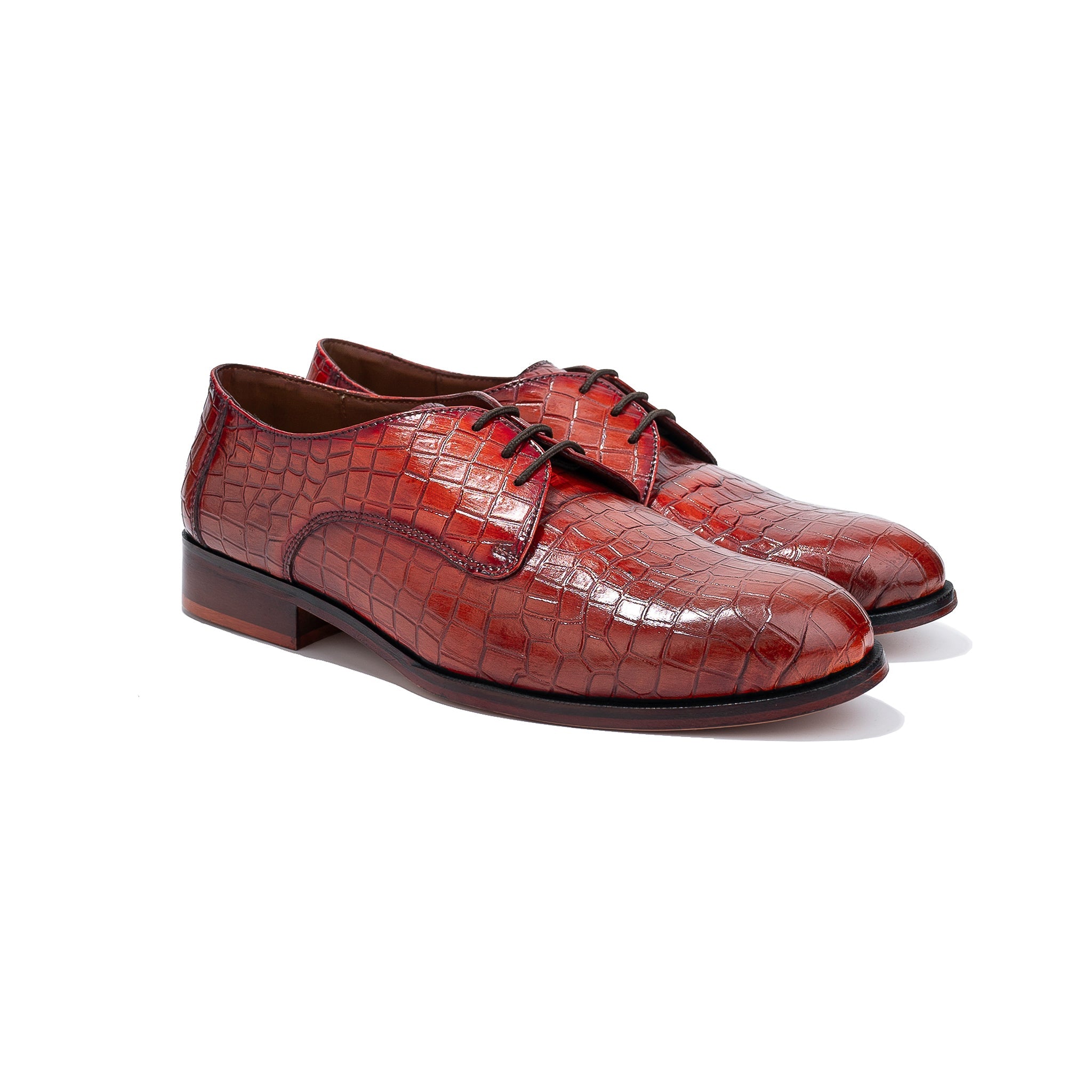 Croco Pattern Shoes