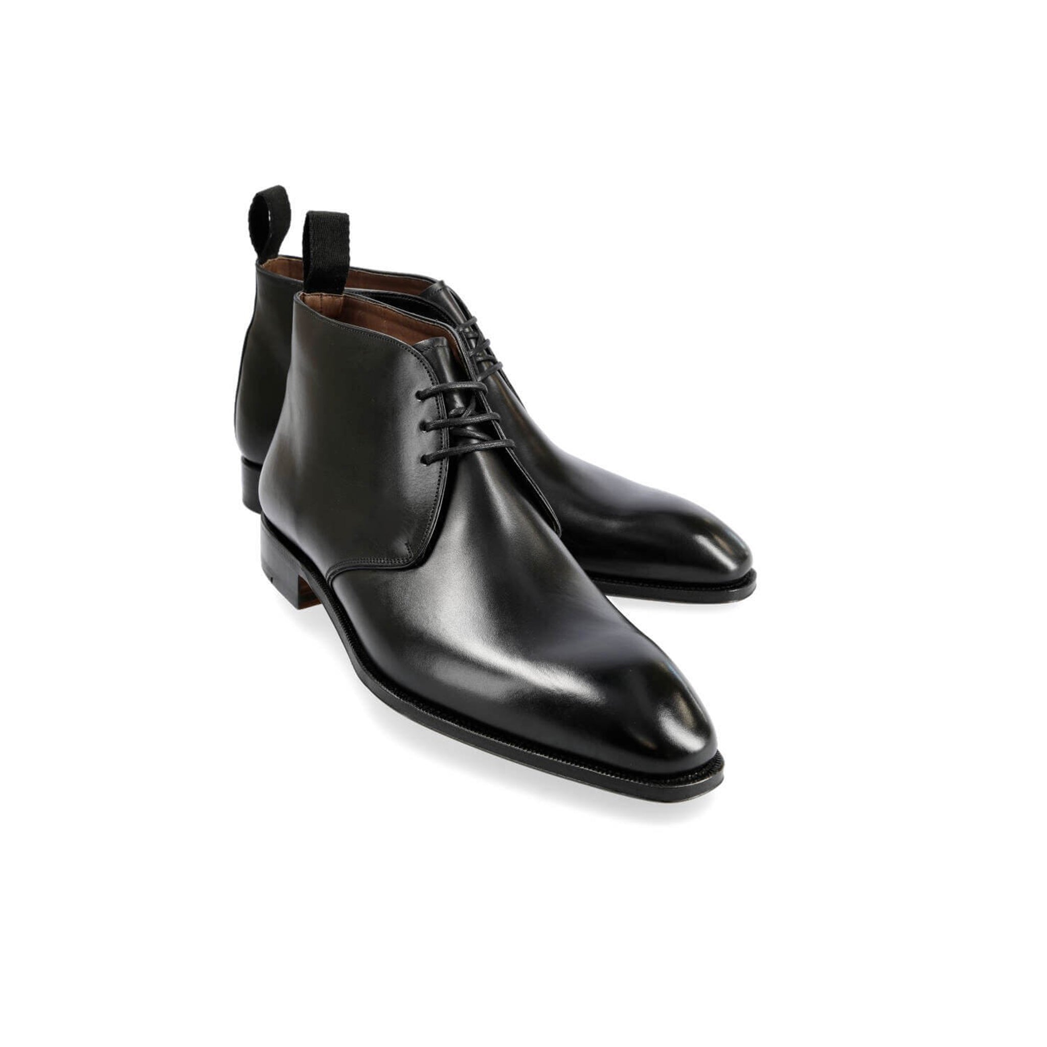 Coal Lace up Chukka Boots