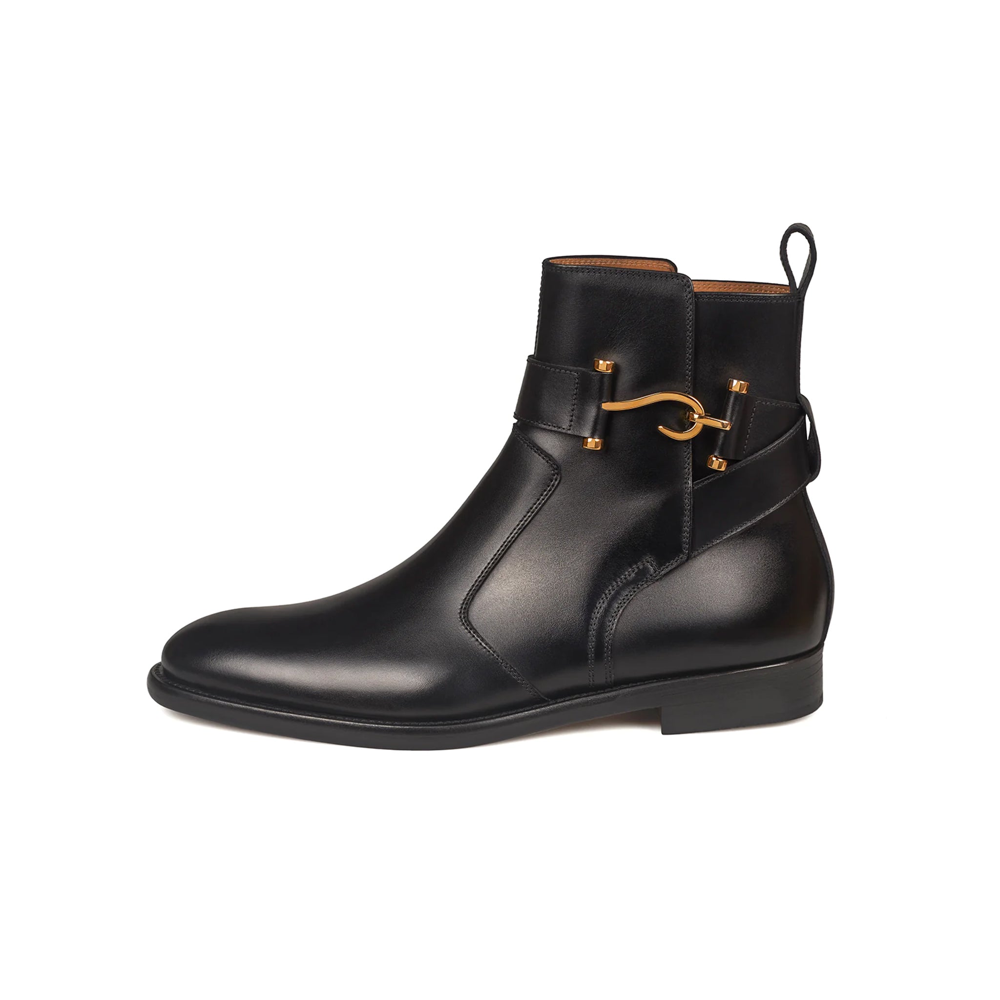 Genuine Leather High Ankle Boots