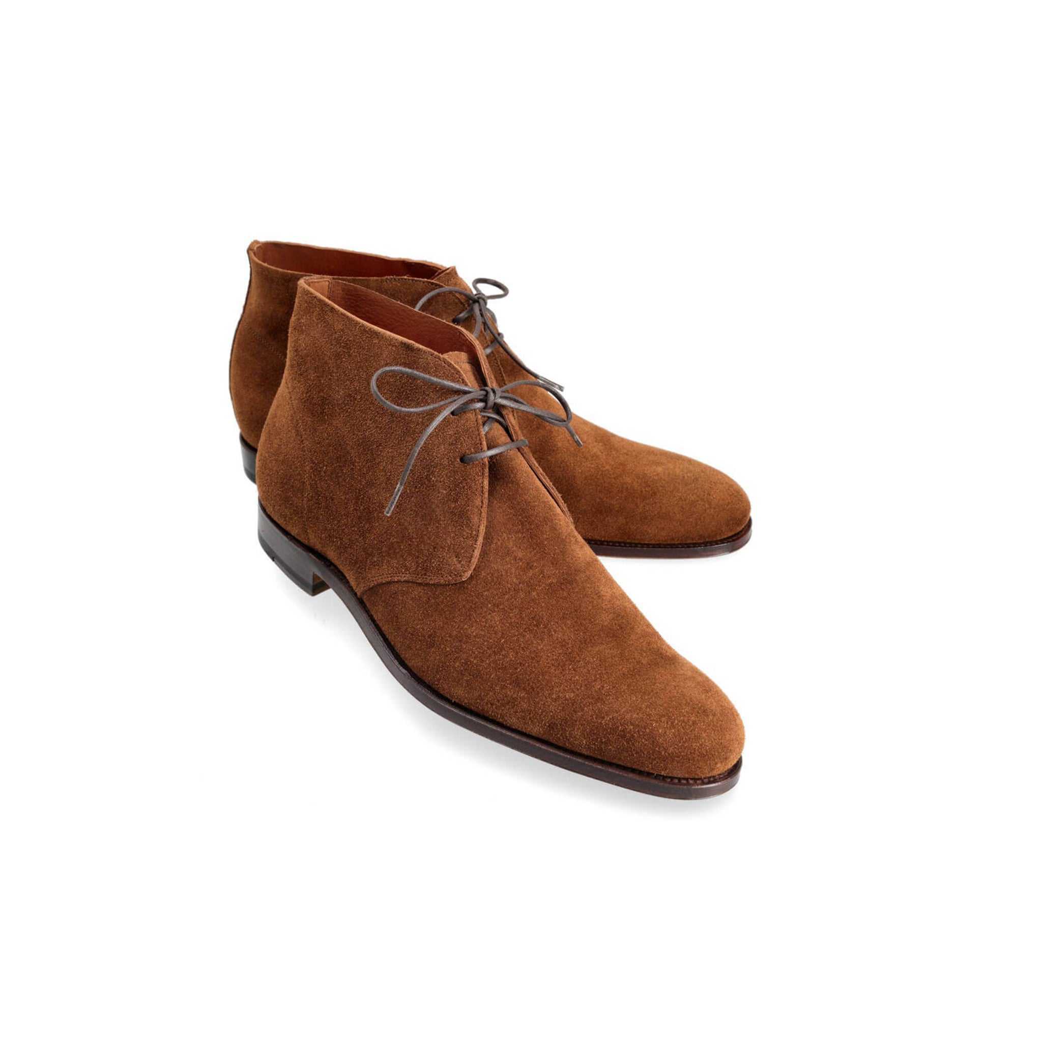 Mocha Chukka Boots for Men s