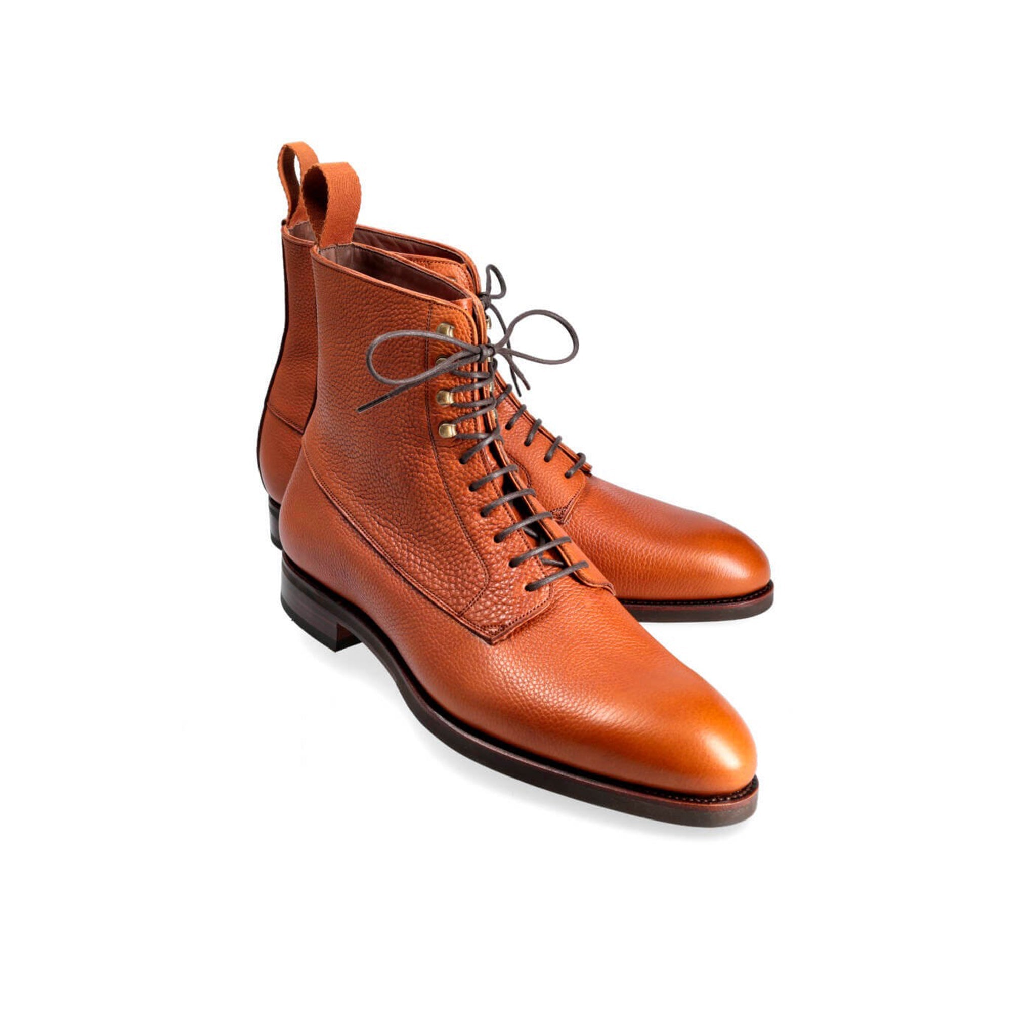 Tan Derby Boots for Men s