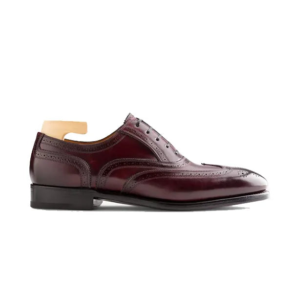 Oxford Bordeaux Leather Shoes