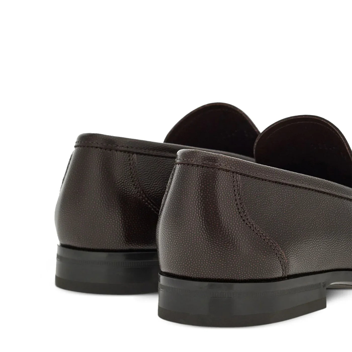 Classic Leather Horsebit Buckled Loafer for Men