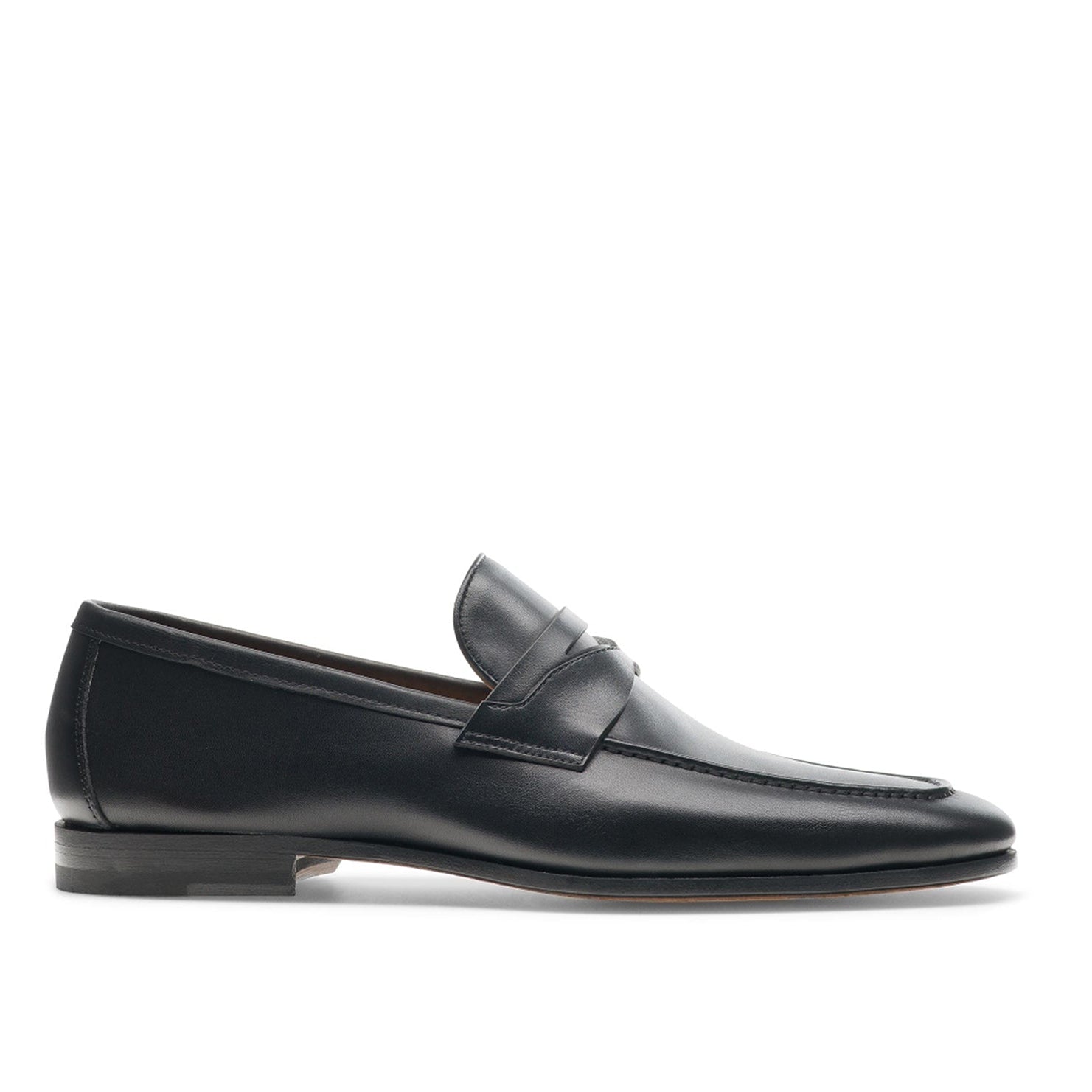 Black Utilizes Classic Penny Loafer