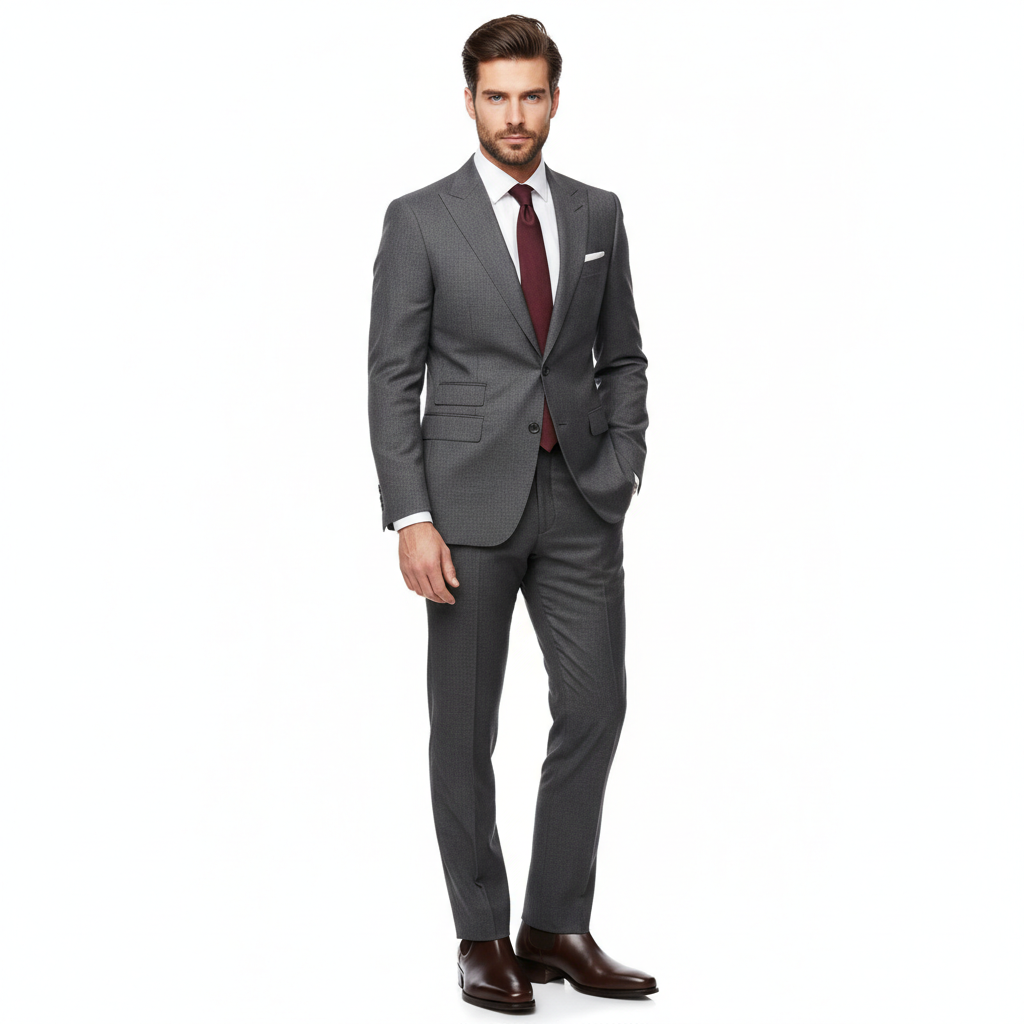 Gloss Finish Classic Chelsea Leather Boots