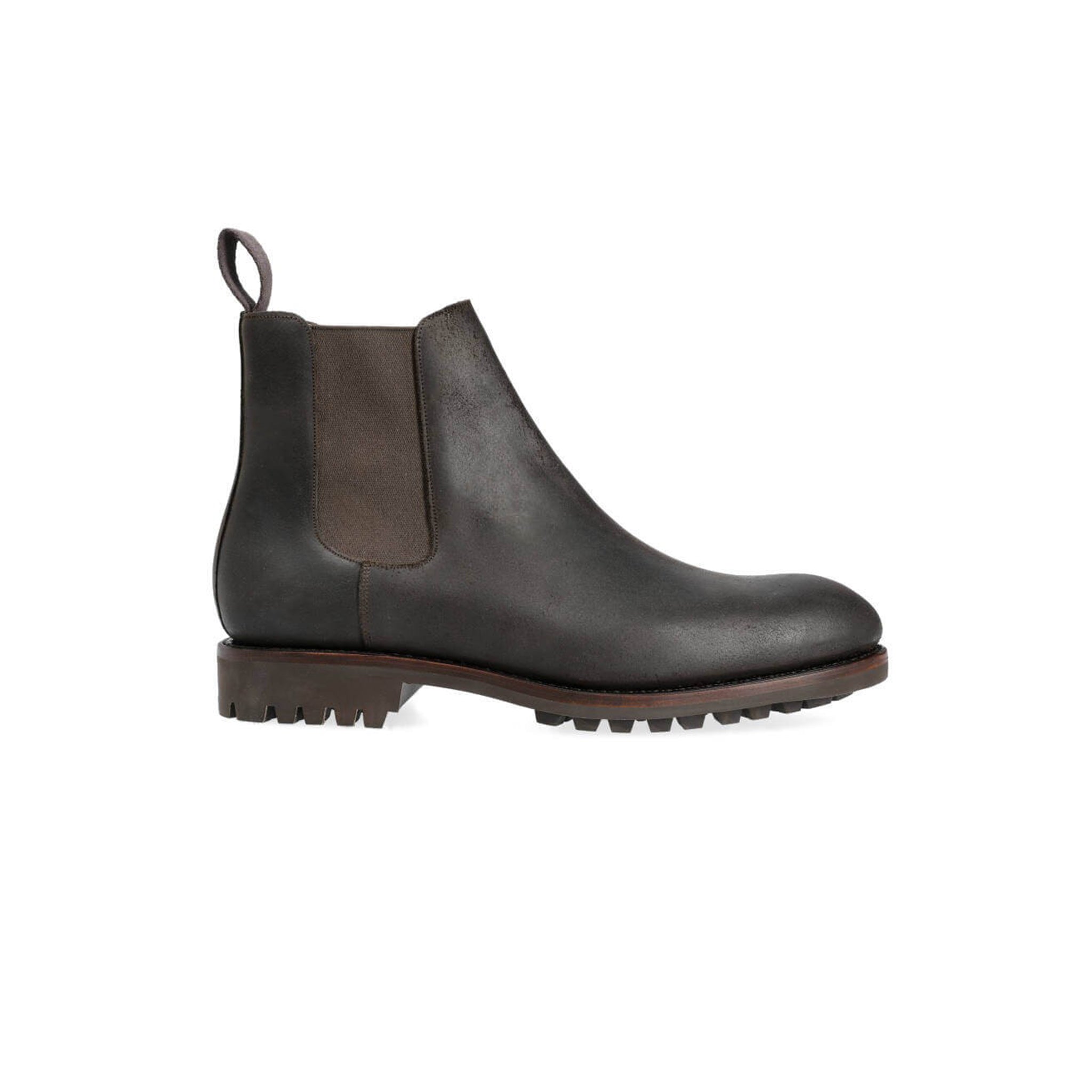 Coal Patina Chelsea Boots