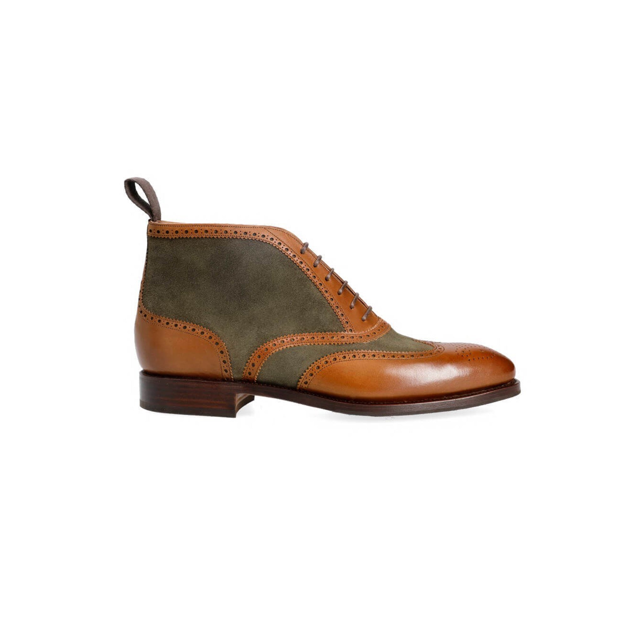 Loden Vegano Suede Dress Boots for Men s