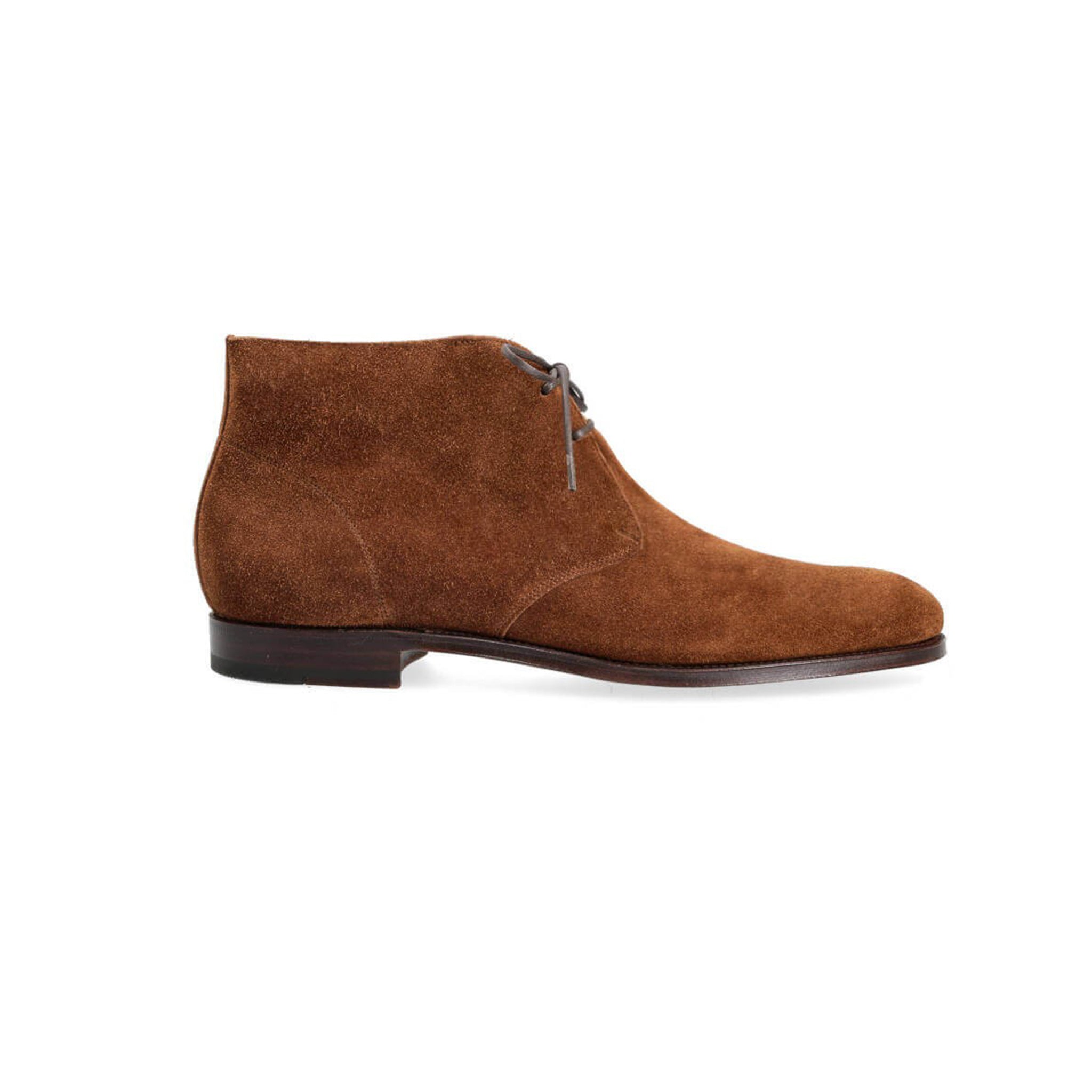 Mocha Chukka Boots for Men s