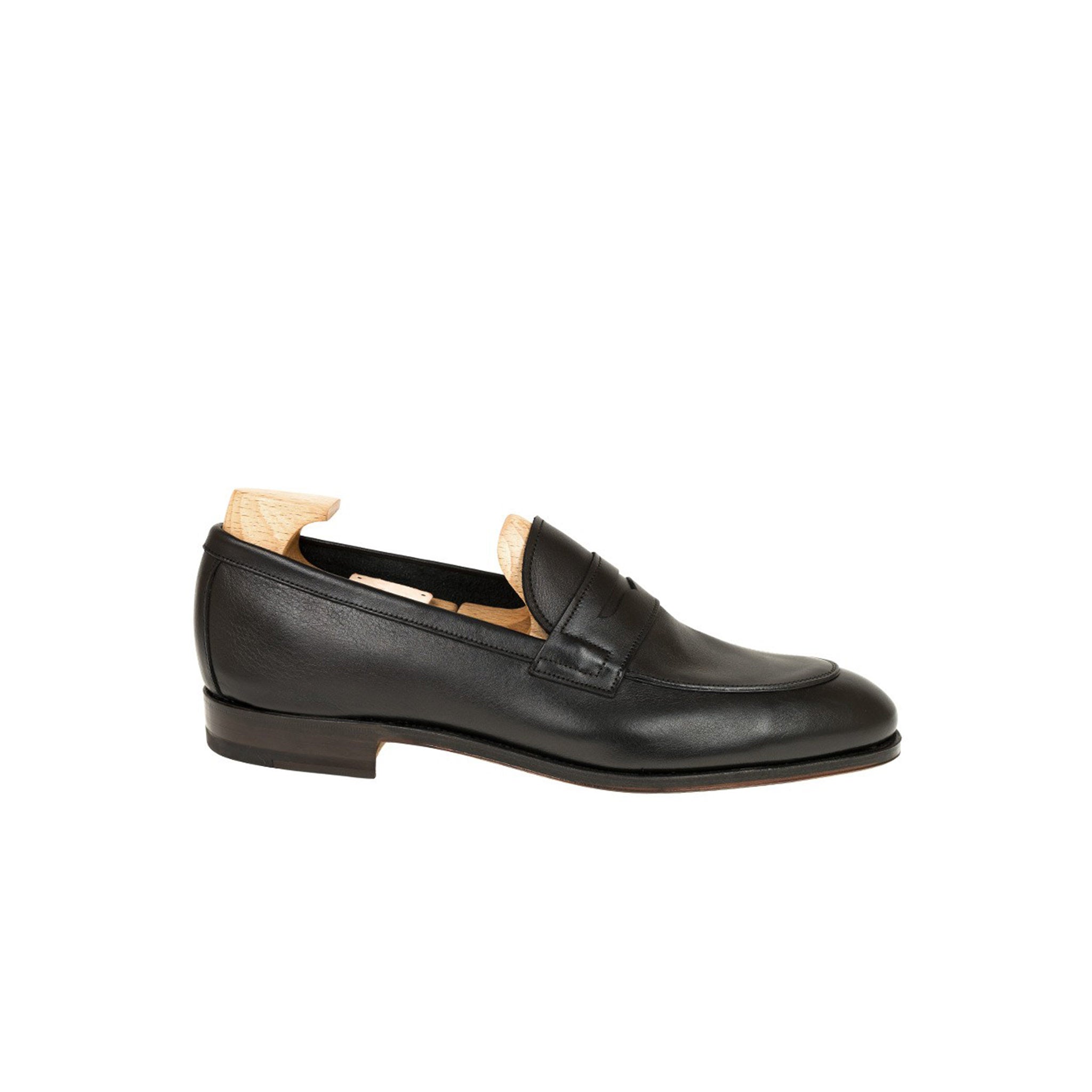 Sparkled Coal Penny Loafers