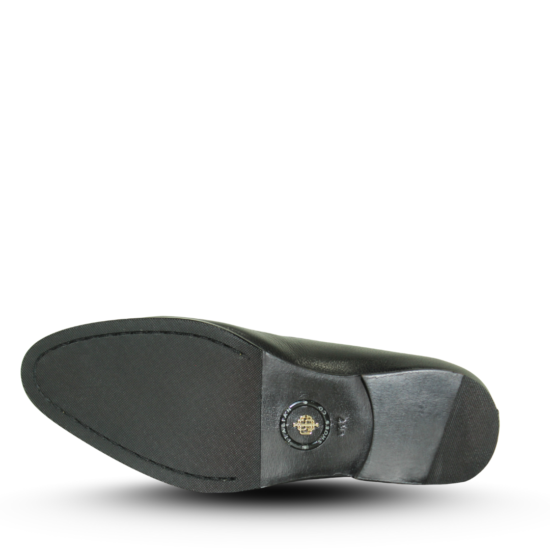 Mens Leather Dual Tone Italian Loafer
