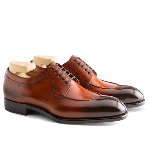 Derby Blucher Leather Luxury Shoes India