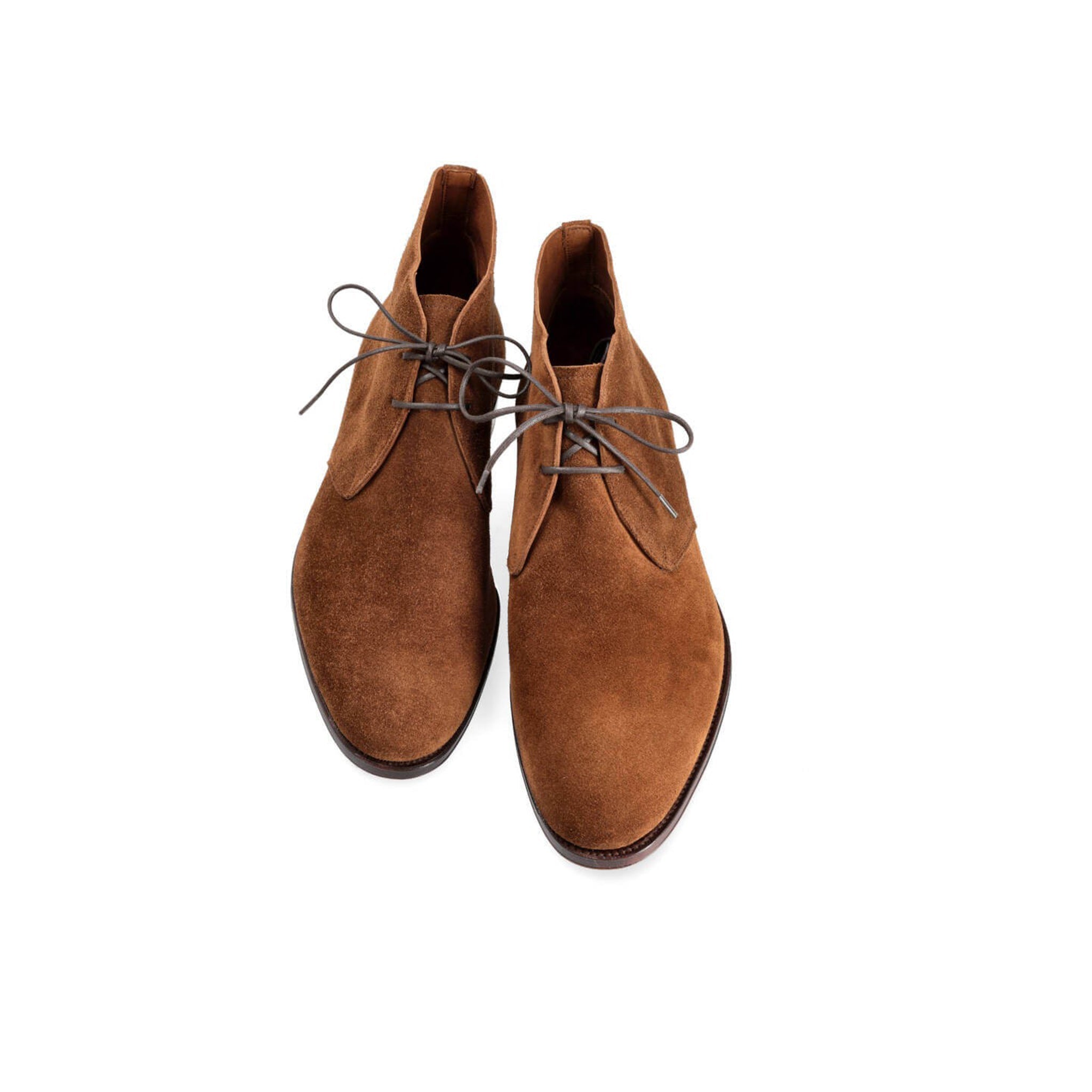 Mocha Chukka Boots for Men s