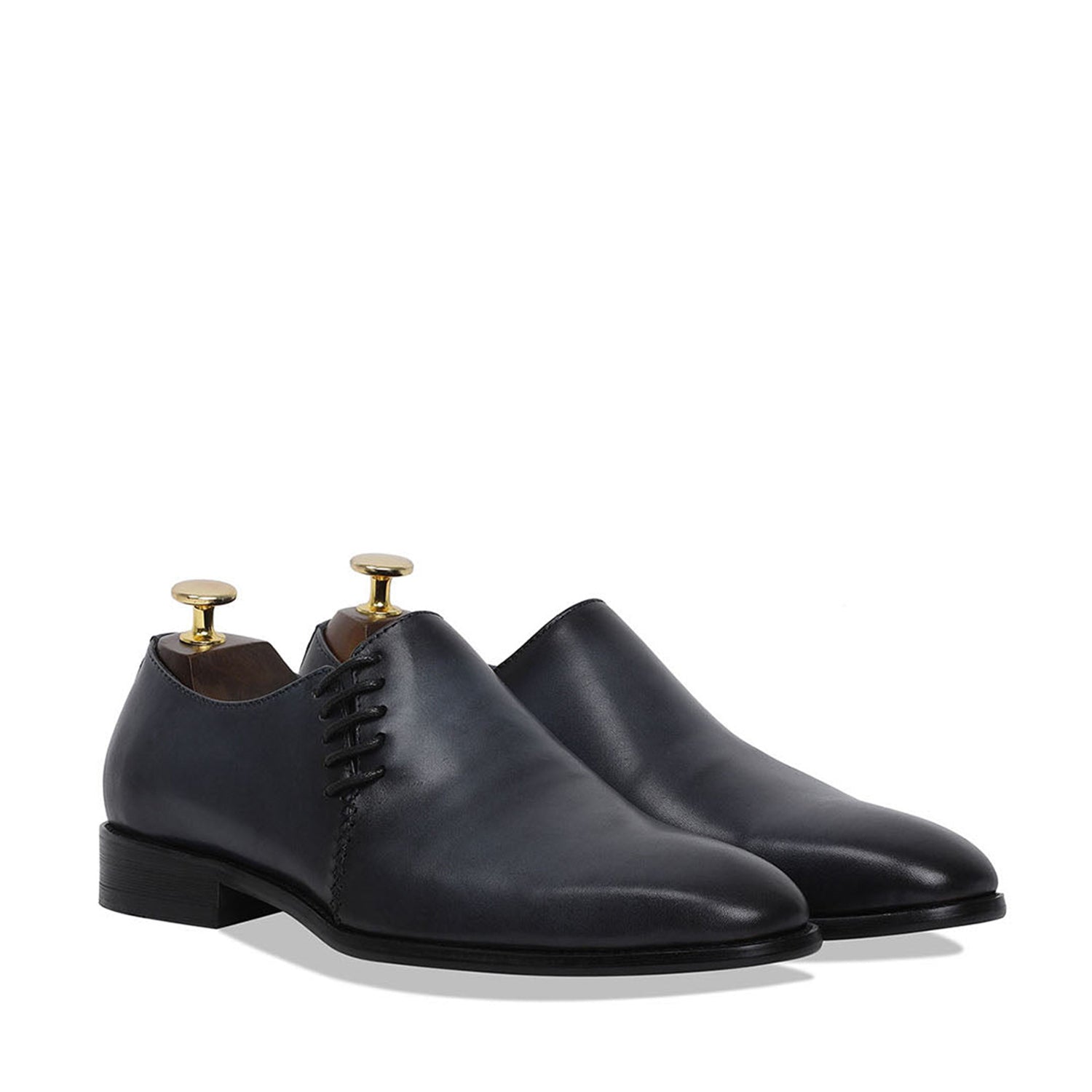 Spanish Black Leather Shoes