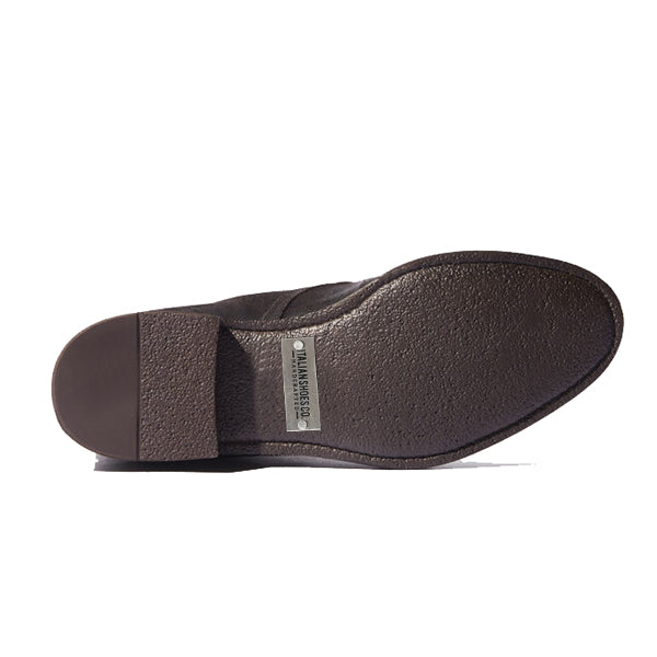 Derby High Ankle Suede Leather Boots