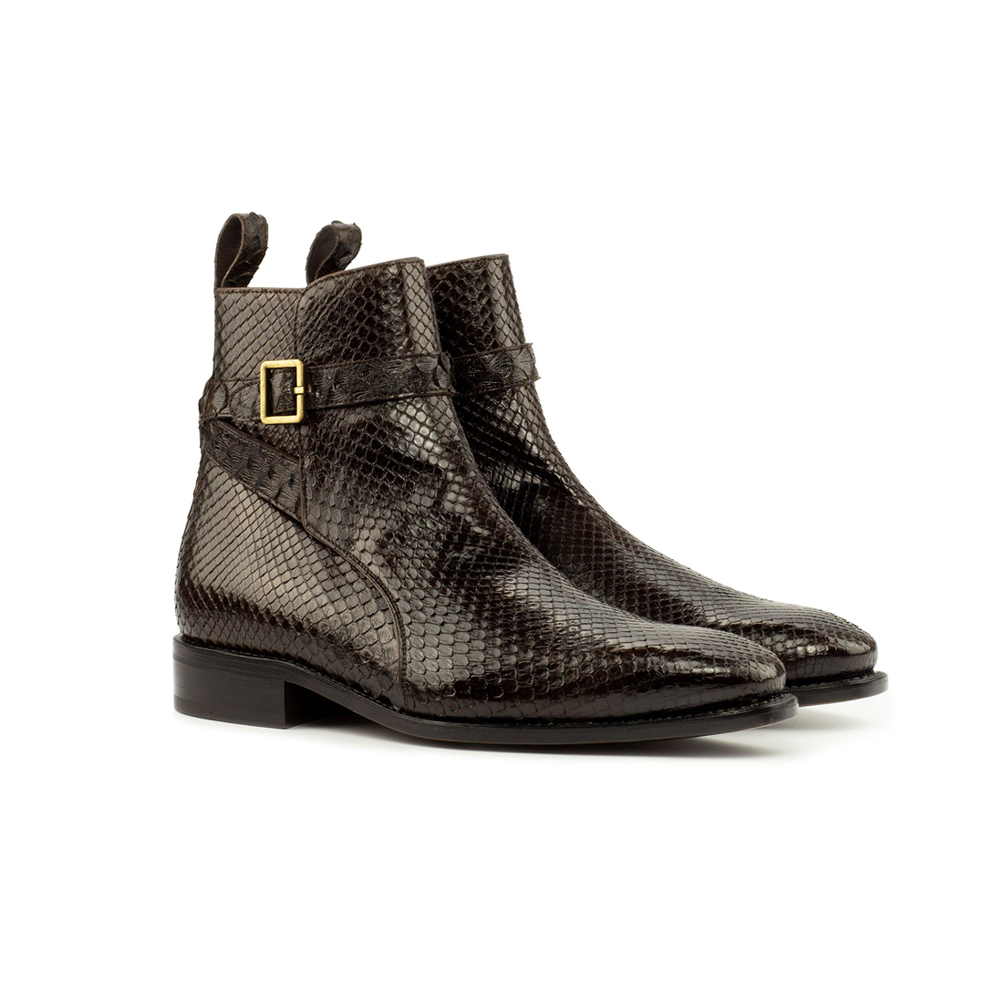 Jodhpur Python Boots