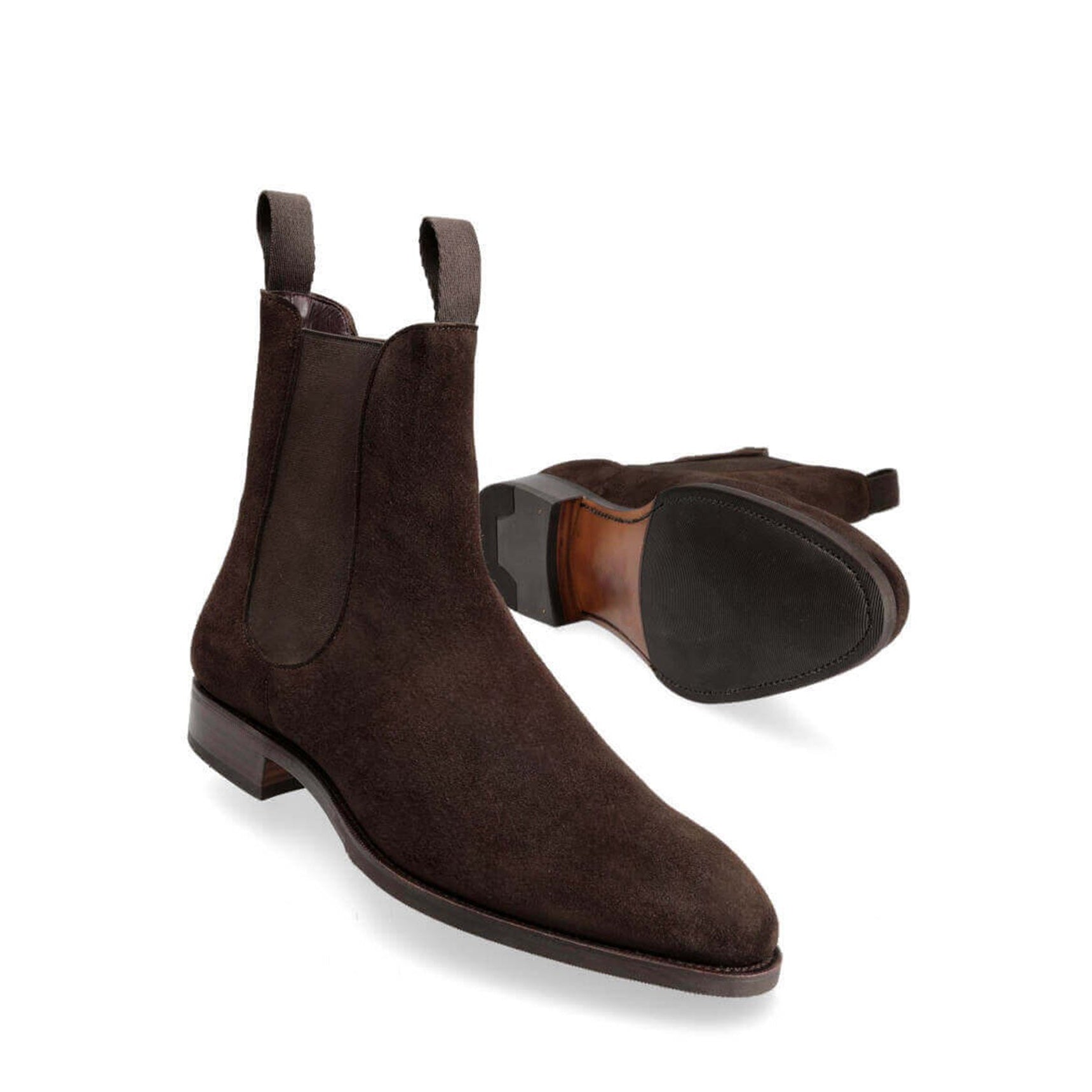 Cocoa Chelsea Men's Leather Boots