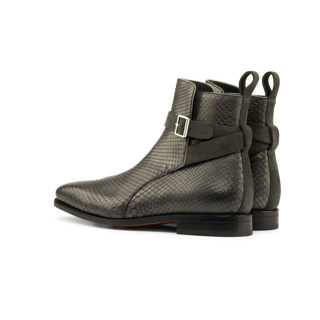 Jodhpur Python Boots