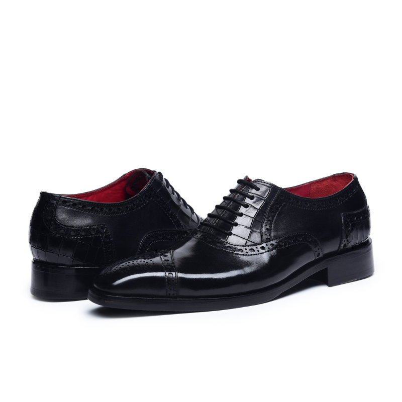 Alex Classic Leather Brogue Oxford