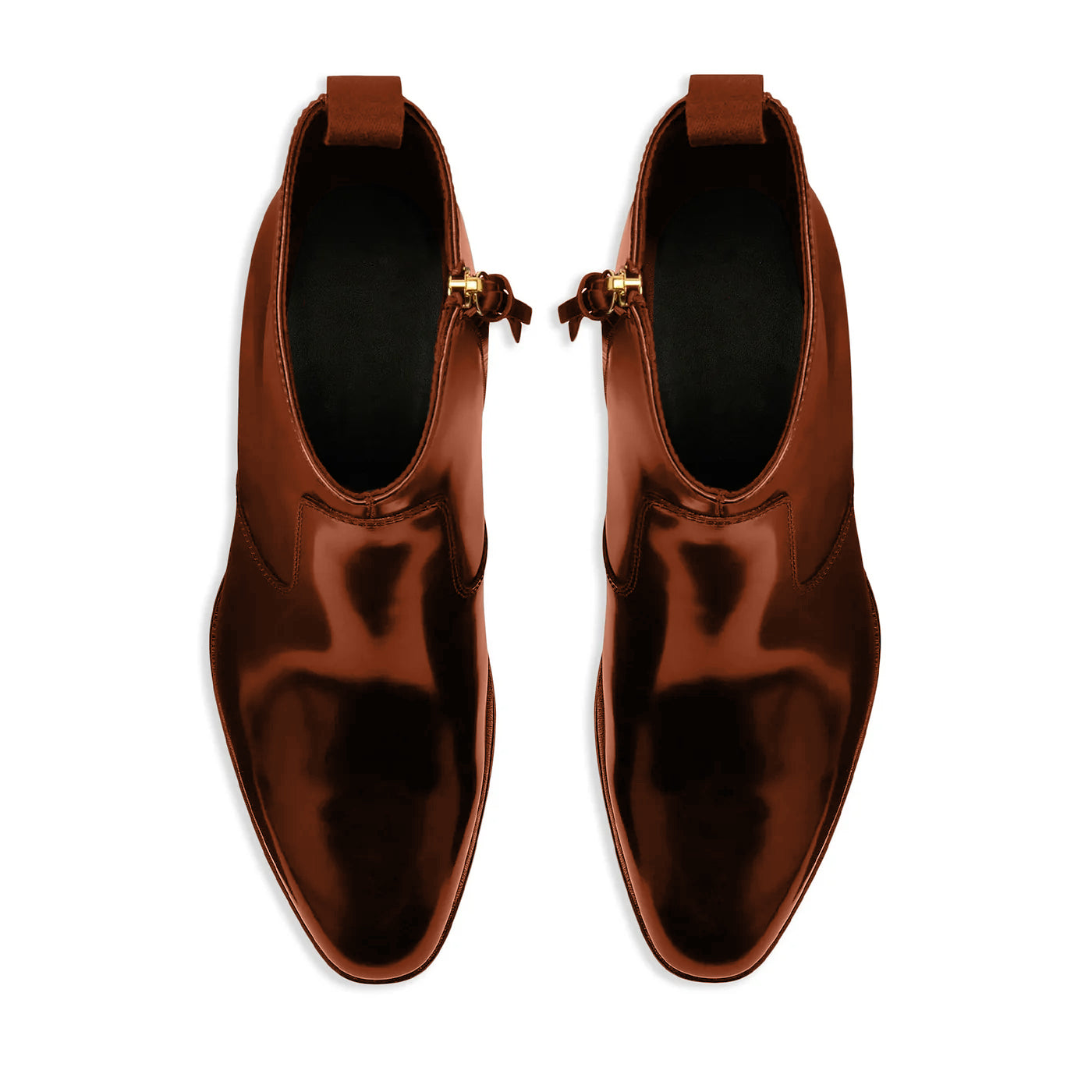 Ludhovic Light Brown Leather Ankle Boots