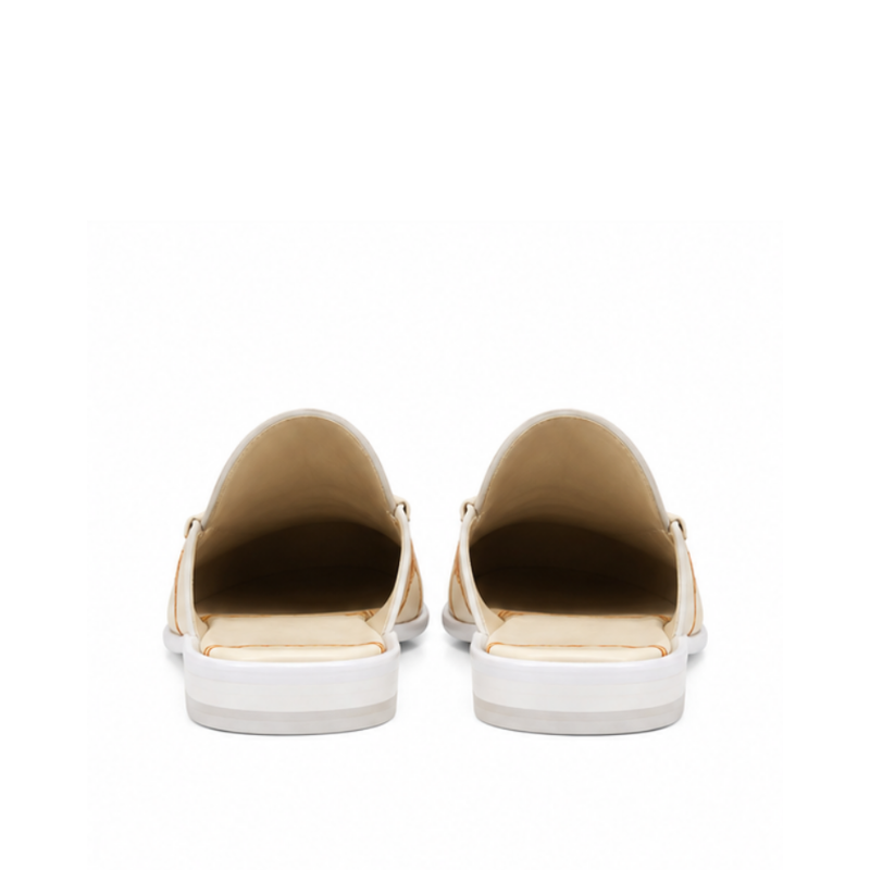 Aurelio Baroque Print Leather Mule