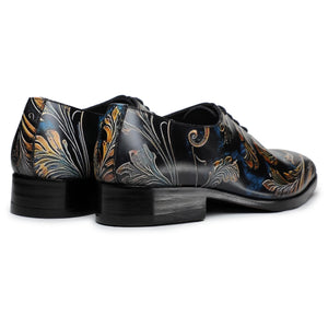 Auric Noir Regal Wholecut Oxford