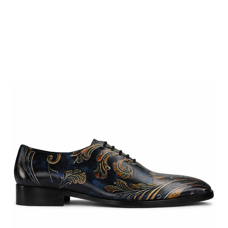 Auric Noir Regal Wholecut Oxford
