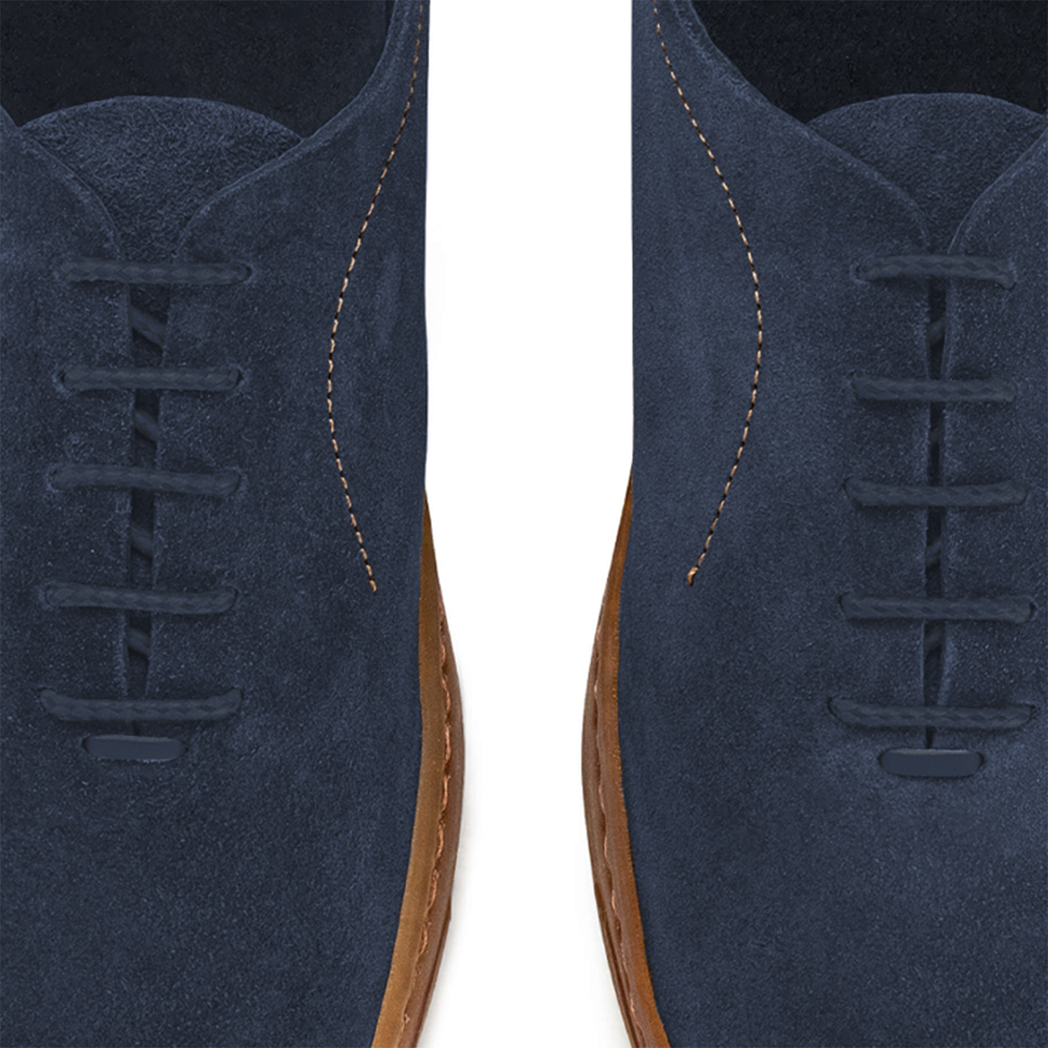 Pilat Suede Calf Leather Denim Sneakers