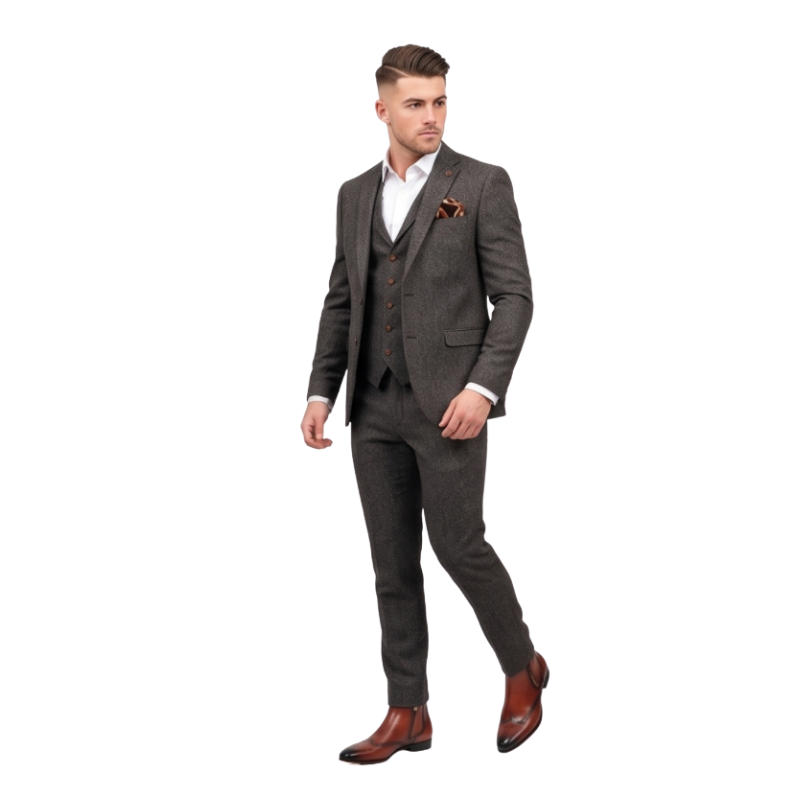 Brogue Finish Luxury Craft Chelsea Boots