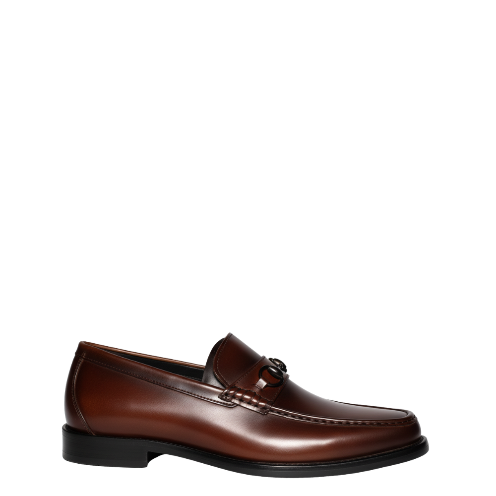 Marrone Bit Classic Horsebit Loafers