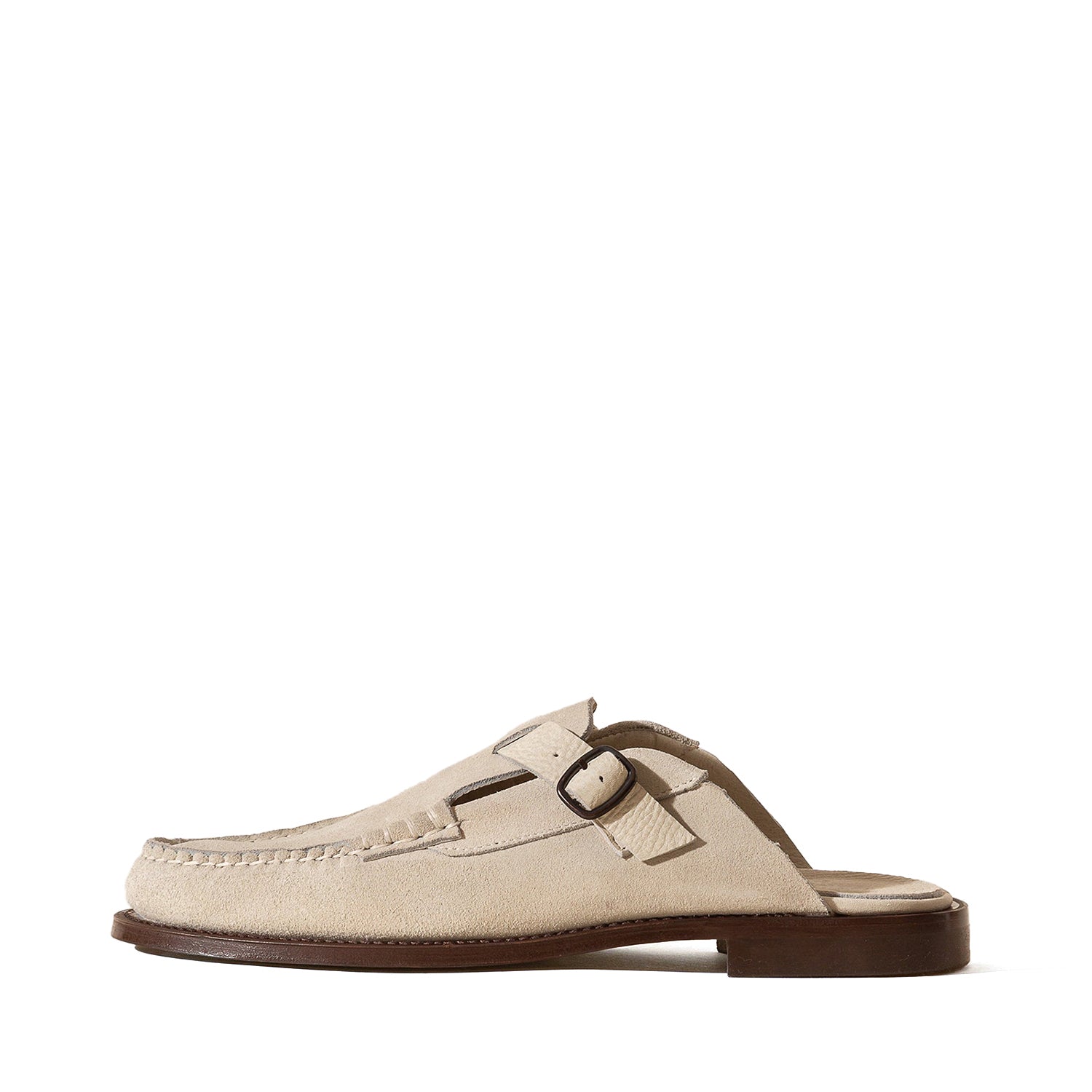 Men's Buckle strap Mule