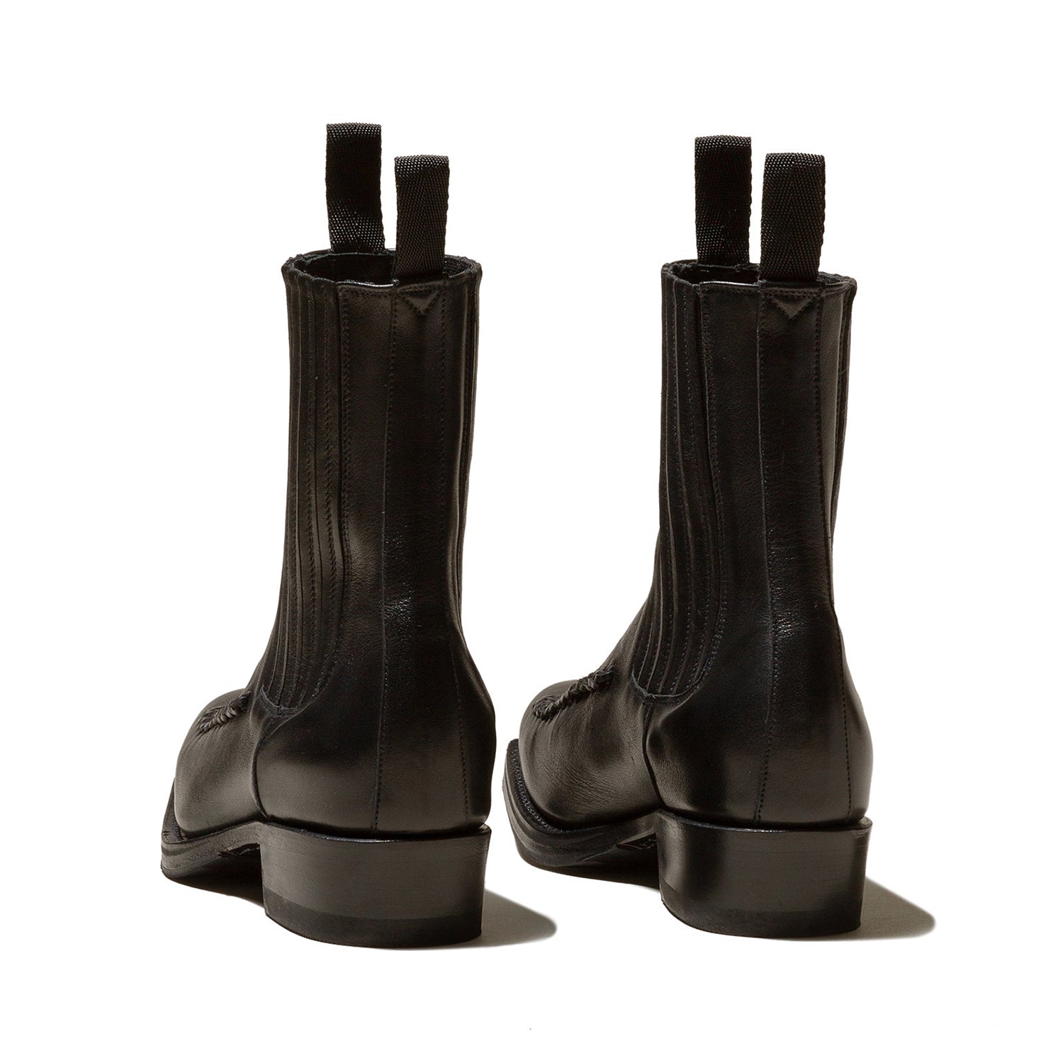 Men s Square Toe Braided Detail Chelsea Boot
