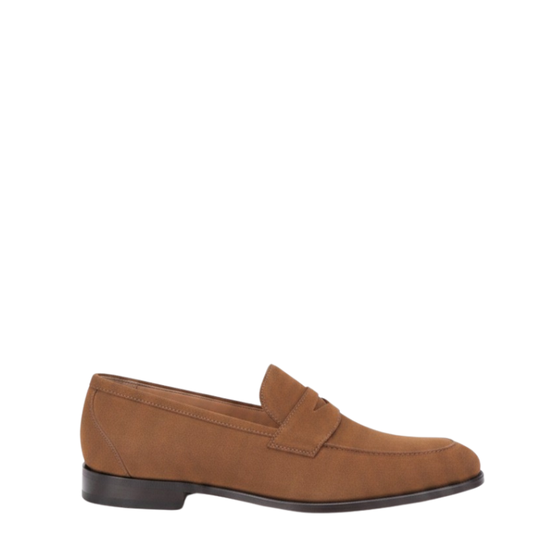 Elegant Luxury Inspired Suede Penny Loafers