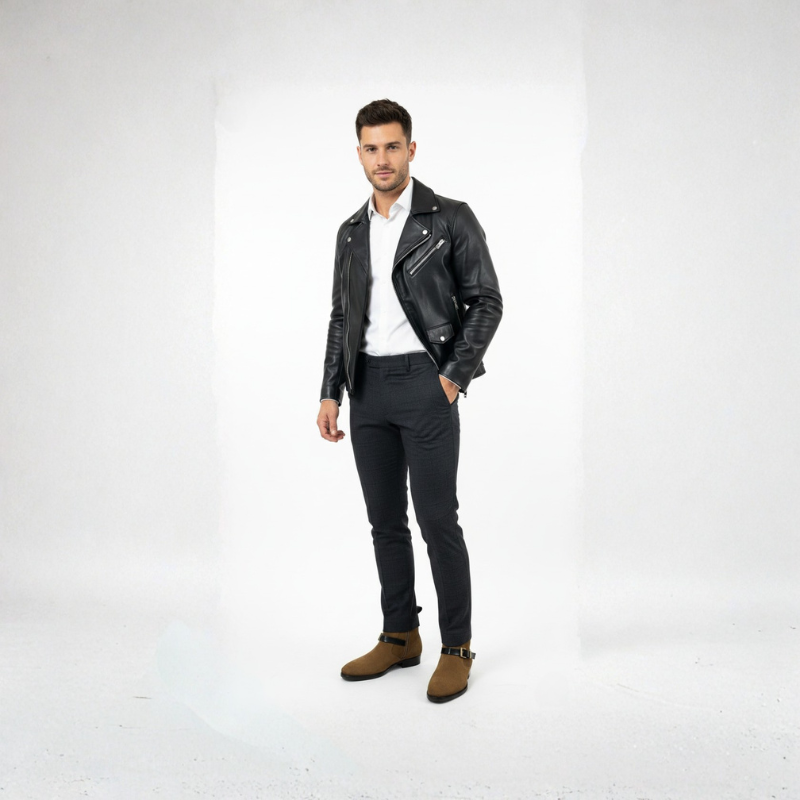 Classic Suede Semi Jodhpur Boots