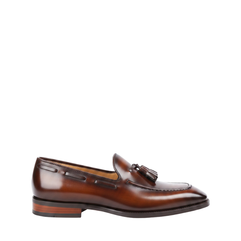Classic Charm Tassel Leather Loafers