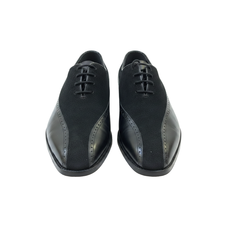 Classic DualäóïTexture Brogue Elegance Oxford Shoes